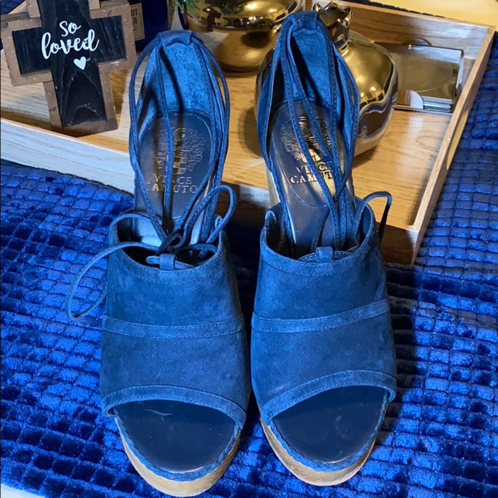 Suede Vince Camuto Wedges